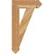 Ekena Millwork Traditional Arts & Crafts Rough Sawn Bracket, Western Red Cedar, 4"W x 16"D x 28"H BKT04X16X28TRA03RWR - alternate 2